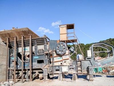 Centrifugal impact mills — Crushing machines