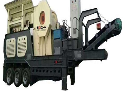 mobile 3 stage crushing plant