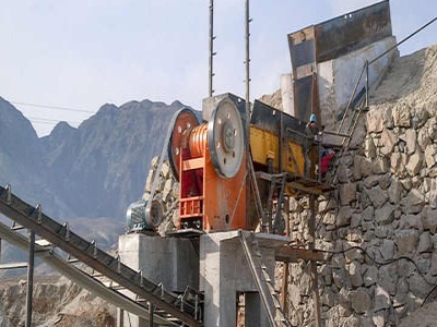 Jaw crusher with large feed size